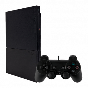 Консоль Sony PlayStation 2 Slim SCPH-9xxx Chip Black Б/У Нормальний