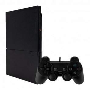 Консоль Sony PlayStation 2 Slim SCPH-9xxx Chip Black Б/У Нормальний