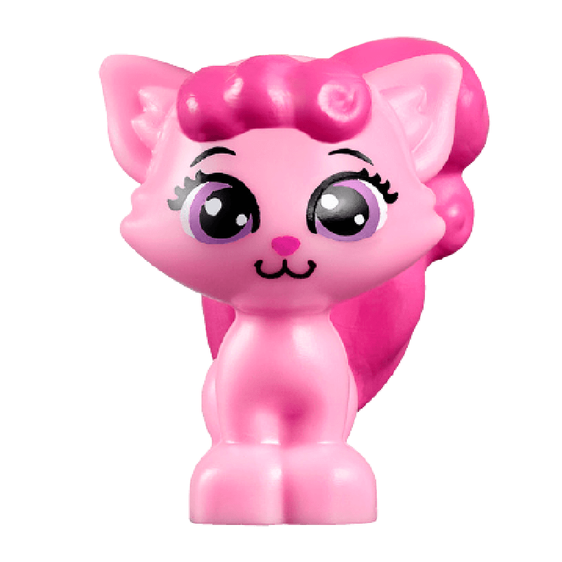 Фігурка Lego Земля Cat Whisker Haven Tales Princess Aurora's Kitten Animals 24875pb01 6134416 Bright Pink Б/У - Retromagaz