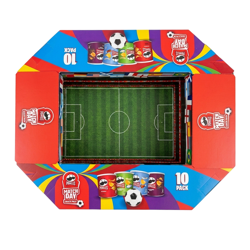 Чипсы Pringles Снек Пак Match Day Чемпионат Мира 2026 10 Вкусов 400g - Retromagaz