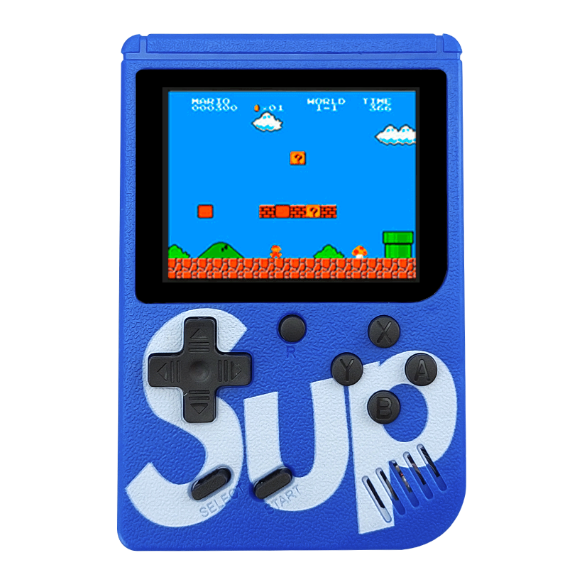 Консоль RMC Sup Game Box 8bit Blue + 400 Встроенных Игр Без Геймпада - Retromagaz