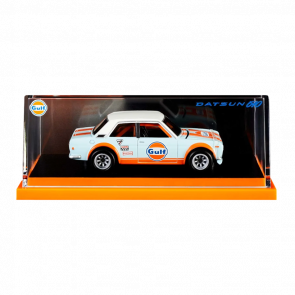 Машинка Premium Hot Wheels Datsun 510 Gulf Red Line Club RLC 1:64 HGW17 Blue