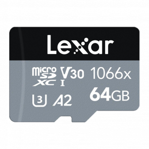 Карта Пам'яті Lexar class 10 UHS-I 1066x 64Gb Б/У - Retromagaz