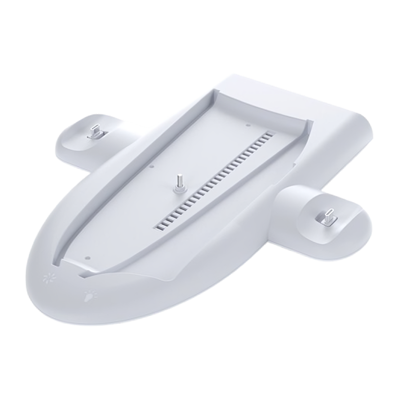 Підставка Дротовий Dobe PlayStation 5 Slim 2 в 1 Охолодження + зарядний пристрій TP5-3528 White Новий - Retromagaz