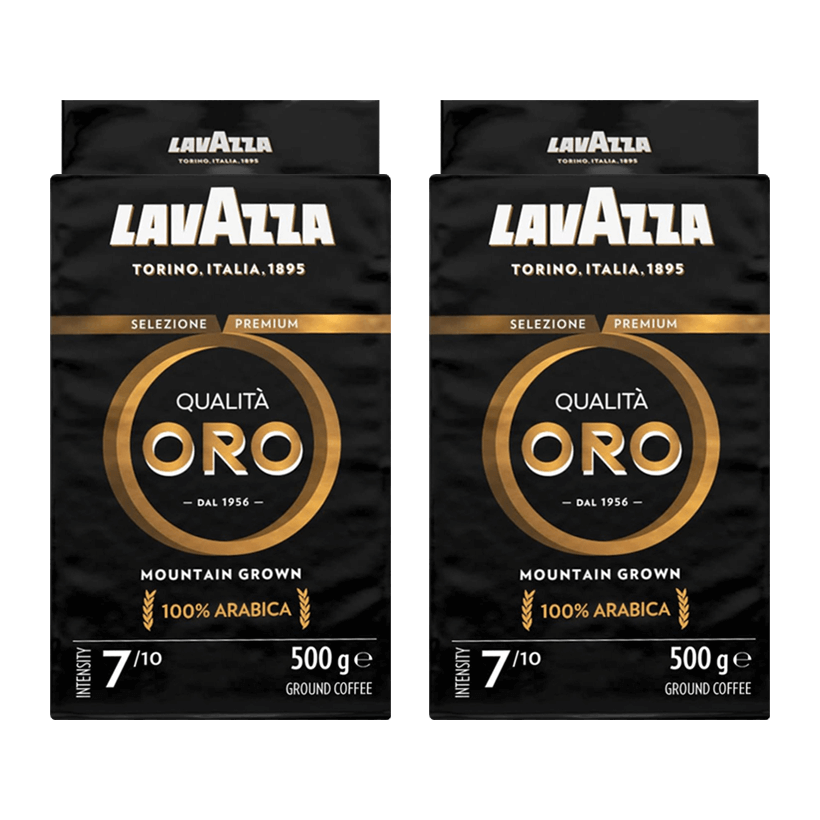 Набор Кофе Молотый 2шт Lavazza Oro Mountain Grown 250g - Retromagaz
