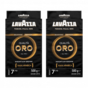 Набір Кава Мелена 2шт Lavazza Oro Mountain Grown 250g