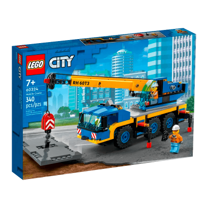 Набор Lego Передвижной Кран 60324 City Новый - Retromagaz