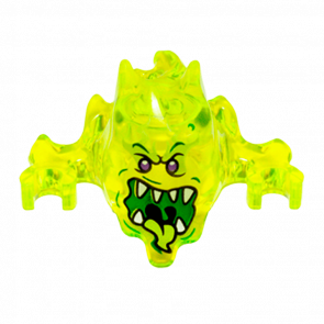 Фігурка Lego Ghost Warriors Skreemer with Dark Purple Eyes and Mouth Open Ninjago 19861pb02 2шт Б/У - Retromagaz