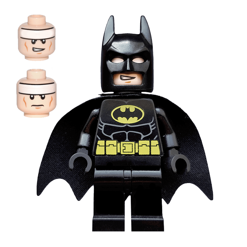 Фігурка Lego DC Batman with Yellow Belt and Crest Type 2 Cowl Super Heroes sh0016a Б/У - Retromagaz