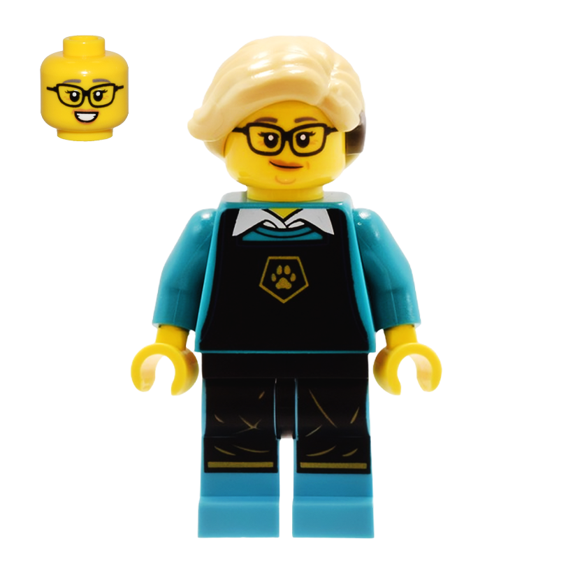 Фігурка Lego Series 25 Pet Groomer Collectible Minifigures col435 Б/У - Retromagaz
