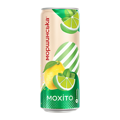Напій Моршинська Лимонада Мохіто 330ml - Retromagaz
