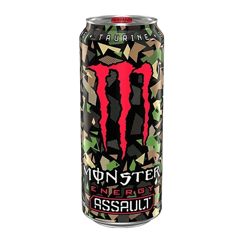 Напій Енергетичний Monster Energy Assault 500ml - Retromagaz