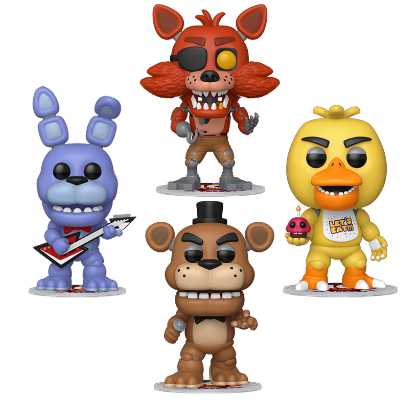 Пак Фигурок FUNKO POP! 5 Ночей у Фредди Five Nights at Freddy’s 4-Pack 137mm 95660 - Retromagaz