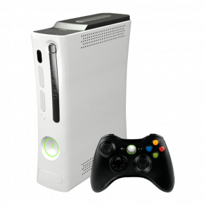 Набір Консоль Microsoft Xbox 360 LT3.0 120GB White Б/У + Геймпад Бездротовий RMC Black Новий Набір Консоль Microsoft Xbox 360 LT3.0 120GB White Б/У + Геймпад Бездротовий RMC Black Новий - Retromagaz