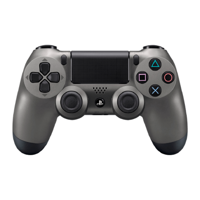 Геймпад Беспроводной Sony PlayStation 4 PC DualShock 4 Version 1 Steel Black Б/У Хорошее - Retromagaz