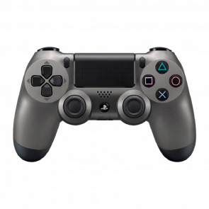 Геймпад Беспроводной Sony PlayStation 4 PC DualShock 4 Version 1 Steel Black Б/У Хорошее
