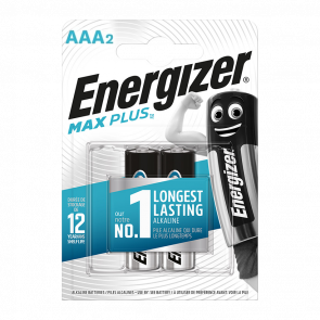 Батарейка 2шт Energizer AAA Max Plus - Retromagaz