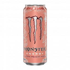 Напиток Энергетический Monster Energy Ultra Peachy Keen Zero Sugar 500ml - Retromagaz