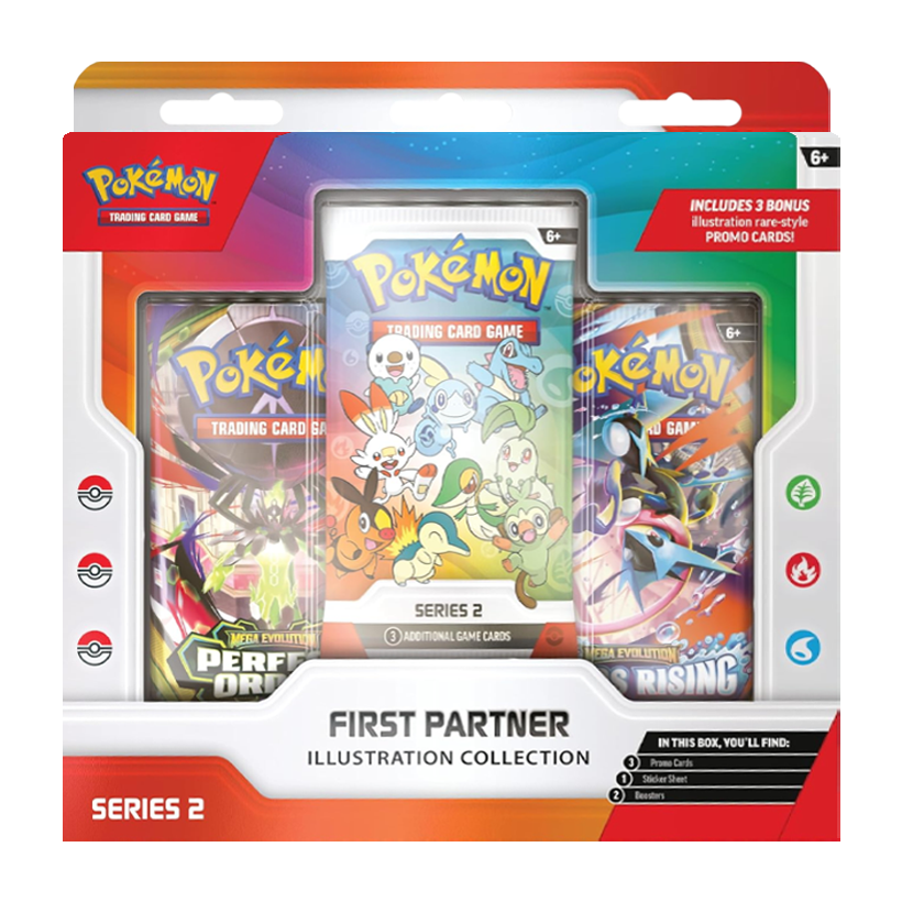 Картки Коллекционная Игра Pokemon First Partner Illustration Collection - Series 2 - Retromagaz