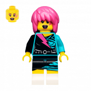 Фігурка Lego Collectible Minifigures Series 7 Rocker Girl col111 Б/У Нормальний