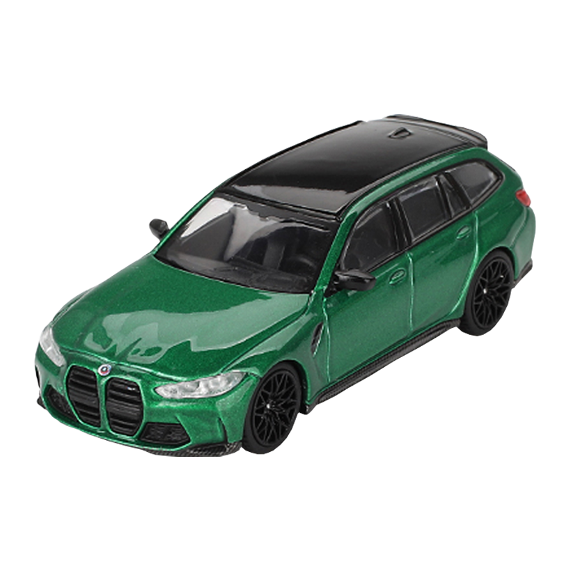Машинка Premium MINI GT BMW M3 Competition Touring 1:64 MGT00764 Green - Retromagaz