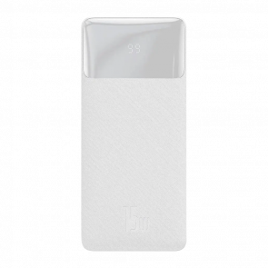 Портативный Аккумулятор Power Bank Baseus Bipow Digital Display (PPDML-J02) White 20000 mAh 15 W Новый
