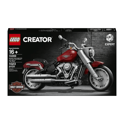 Конструктор Lego Harley Davidson Fat Boy Creator Expert 10269 Новый - Retromagaz