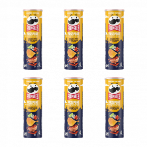 Набор Чипсы 6шт Pringles Passport Flavours Mexican Style Spicy Salsa 165g - Retromagaz