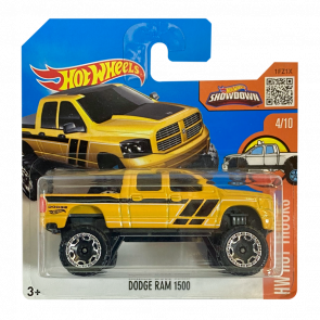 Машинка Базова Hot Wheels Dodge Ram 1500 Hot Trucks 1:64 DHR50 Yellow - Retromagaz