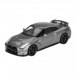Машинка Premium MINI GT NISSAN GT-R 2013 1:64 MGT01089 Grey - Retromagaz