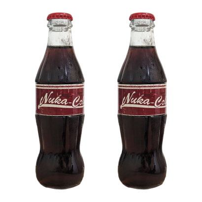 Набор Напиток 2шт Nuka-Cola Fallout Custom Стекло 250ml - Retromagaz