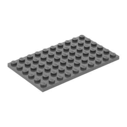 Пластина Lego Звичайна 6 x 10 3033 4211114 Dark Bluish Grey 4шт Б/У - Retromagaz