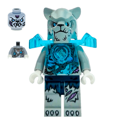 Фигурка Lego Sykor Heavy Armor Legends of Chima Saber-Tooth Tiger Tribe loc132 1 Б/У - Retromagaz