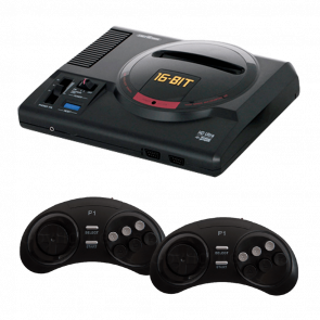 Консоль Retro Genesis Mega Drive 16 Bit HD Classic + 225 Встроенных Игр Black Новый