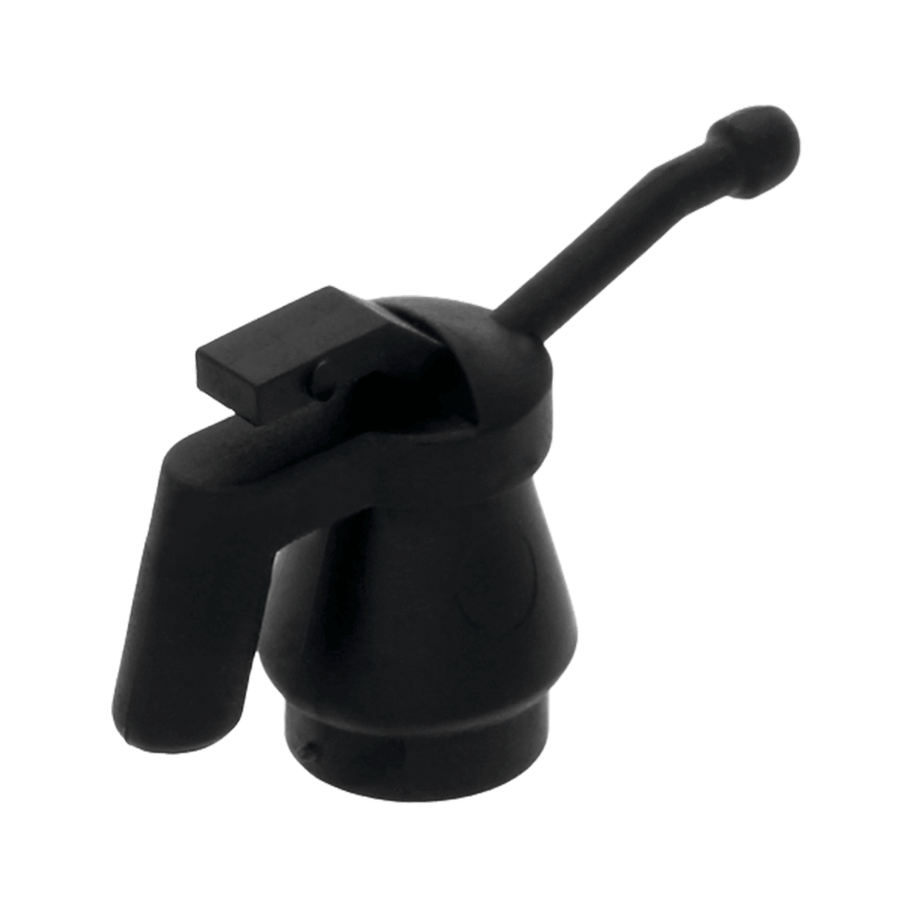 Госп. Інвентар 10шт Lego Oil Can Smooth Handle 6246f 4143199 Black Б/У - Retromagaz