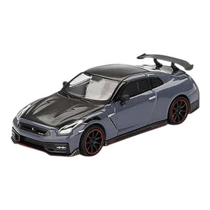 Машинка Premium MINI GT Nissan GT-R Nismo 2024 1:64 MGT00868-CH Grey - Retromagaz