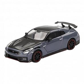 Машинка Premium MINI GT Nissan GT-R Nismo 2024 1:64 MGT00868-CH Grey - Retromagaz