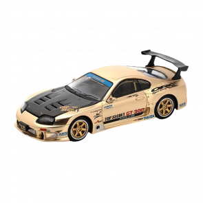 Машинка Premium POP Race Toyota Supra GT300 Top Secret 1:64 pr64-0277 Gold - Retromagaz