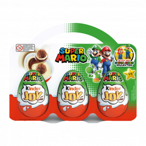 Шоколадне Яйце Kinder Joy 3шт Super Mario Nintendo 60g