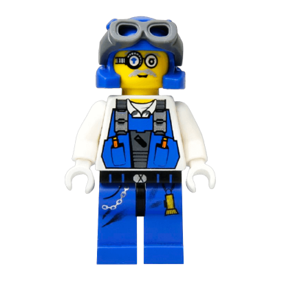 Фигурка Lego Space Power Miners Brains Goggles pm013 Б/У Хороший - Retromagaz