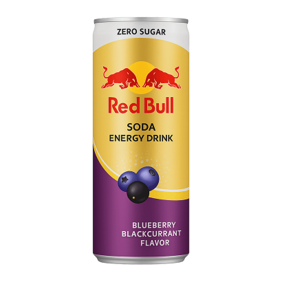 Напій Енергетичний Red Bull Blueberry Blackcurrant 250ml - Retromagaz