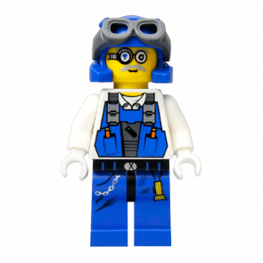 Фигурка Lego Space Power Miners Brains Goggles pm013 1шт Б/У Хороший