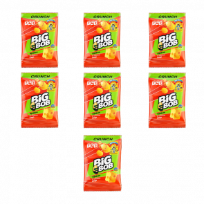 Набор Арахис Жареный 10шт Big Bob в Хрустящей Оболочке со Вкусом Сыра 90g - Retromagaz