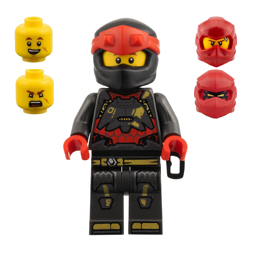 Фигурка Lego Ninja Kai / Jin Twin Titan Mech Suit Ninjago njo1084 71870 Новый - Retromagaz