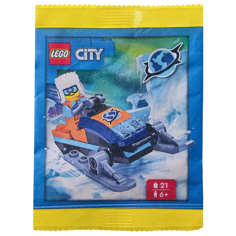 Конструктор Lego Фигурка Polar Expedition Paper Bag City 952312 cty1690 Новый - Retromagaz