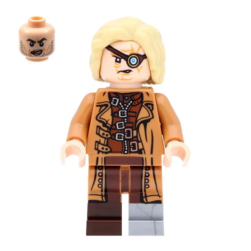 Фигурка Lego Harry Potter Professor Mad-Eye Moody Nougat Jacket Films hp329 Б/У - Retromagaz