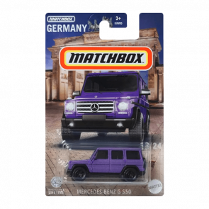 Тематична Машинка Matchbox Mercedes-Benz G 550 Germany 1:64 HVV05/HVV37 Purple