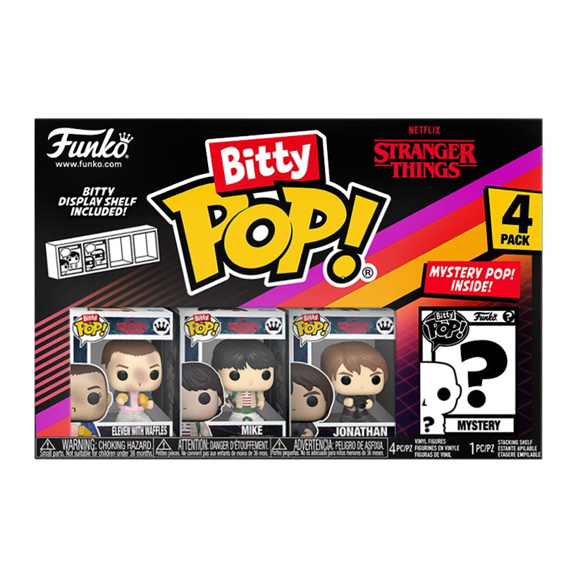 Фігурка FUNKO POP! Bitty Pop! Stranger Things 4 Фігурки Серія 3 Одинадцять 23mm 83663 - Retromagaz