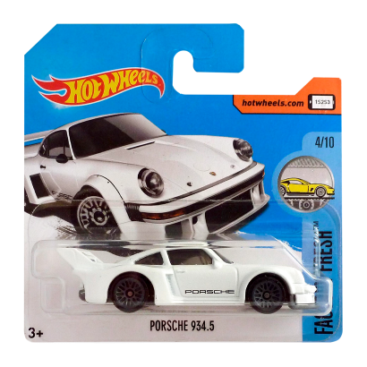 Машинка Базова Hot Wheels Porsche 934.5 Factory Fresh 1:64 DTW87 White - Retromagaz