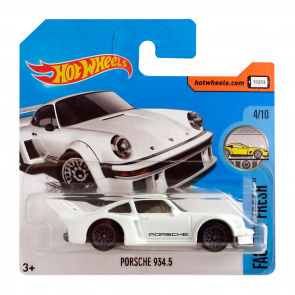 Машинка Базовая Hot Wheels Porsche 934.5 Factory Fresh 1:64 DTW87 White